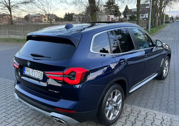 BMW X3 cena 195000 przebieg: 5000, rok produkcji 2022 z Kalisz małe 254